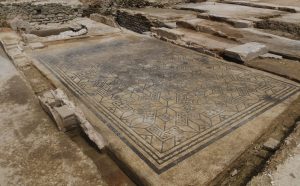 Mosaico pavimentazione villa Vienne Pompei francese archeologia antichi romani