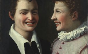 sec. XVI giovani ridono Museo e Real Bosco di Capodimonte