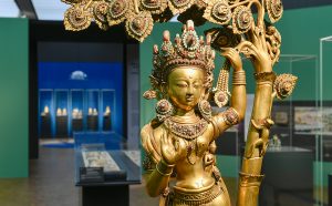 Buddhism exhibition view Photographer: Rainer Wolfsberger, © Museum Rietberg