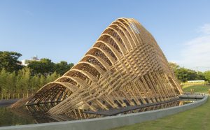 Bamboo Pavilion at Taichung World Flora Expo. Photo Business Wire