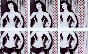 Betty Page by Maurizio Galimberti