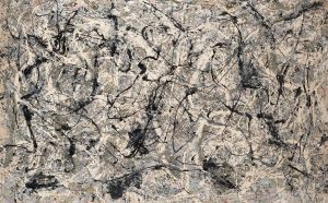 Jackson Pollock. Number 28, 1950 (detail), 1950. Enamel on canvas. The Metropolitan Museum of Art, New York, The Muriel Kallis Steinberg Newman Collection, Gift of Muriel Kallis Newman, in honor of her grandchildren, Ellen Steinberg Coven and Dr. Peter Steinberg, 2006 © 2018 The Pollock-Krasner Foundation / Artists Rights Society (ARS), New York