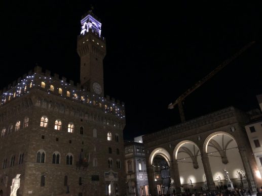 Firenze Light Festival 2018, Palazzo Vecchio– Foto Courtesy MUS.E Firenze