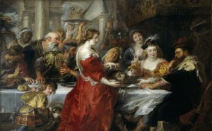 Rubens Salomè con la testa di San Giovanni Battista