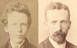 Vincent Van Gogh foto ritrae fratello Theo