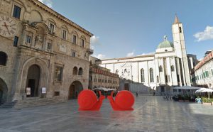 cracking art zona rossa ascoli piceno chiocciole