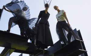 Dior (Maria Grazia Chiuri), Spring/summer 2017 ready-to-wear, and Spring/summer 2017 haute couture. Petrovsky & Ramone (photo), Maarten Spruyt (art direction) for Gemeentemuseum Den Haag. Courtesy Dior