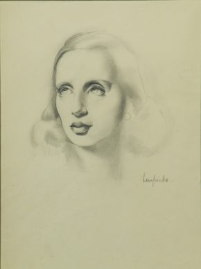 Tamara de Lempicka, Autorretrato, 1939 - Colección Anne y Richard Paddy, EE.UU.
