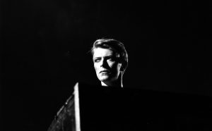 British pop singer David Bowie in concert at Earl's Court, London during his 1978 world tour. (Photo by Evening Standard/Getty Images)