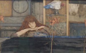 I_lock_my_door_upon_myself_Fernand_Khnopff_1891