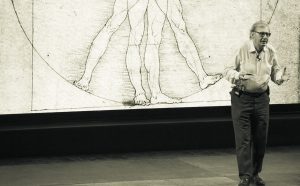 Vittorio Sgarbi Leonardo da Vinci teatro