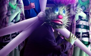 Rachel Maclean It is Finished, 2013 Digital print on paper 91 × 61 cm Lent by Edinburgh Printmakers. Commissioned and published by Edinburgh Printmakers 2013. © Rachel Maclean