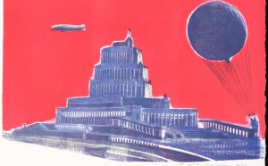 Mikhail Karasik (Russian, 1953–2017) Table 3, Palace of Soviets Project From Mikhail Karasik, The Palace of Soviets: Design Competition (Saint Petersburg, 2006) Lithograph Getty Research Institute, Los Angeles (2732-729) © Mikhail Karasik, 2006