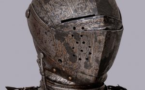 Pompeo della Cesa (attribuito)Armatura da barriere di Odoardo FarneseItalia, MilanoXVI secolo (1591)Roma, Museo Nazionale di Castel Sant’Angelo