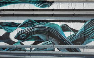 Pantonio, murale a Pescara, 2018