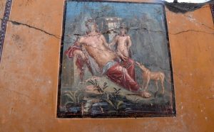 Affresco Narciso, Regio V, Parco Archeologico di Pompei