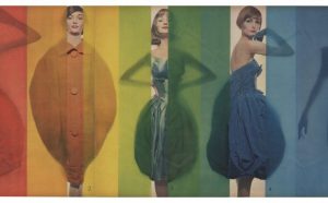 Erwin Blumenfeld, Rage for Color Look, 1958