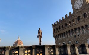 Antony Gormley, Event Horizon, Terrazza delle Gallerie degli Uffizi, Firenze, 2019