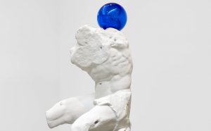 Jeff Koons (b. 1955) Gazing Ball (Belvedere Torso) plaster and glass 181.6 x 75.9 x 89.2 cm © Jeff Koons Artist’s proof Edition of 3 2013