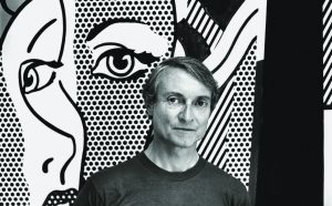 Roy Lichtenstein (1923 – 1997) Maler Foto: François Meyer, 1977 in Southampton