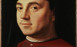 Antonello da Messina, Ritratto d'uomo (Michele Vianello?), 1475 ca., Galleria Borghese, Roma. Crediti fotografici: © 2018. Foto Scala, Firenze
