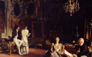 John Singer Sargent (Florence 1856-1925 Londres) An Interior in Venice | Un intérieur à Venise, 1899 huile sur toile, 66 x 83,5 cm Royal Academy of Arts, London