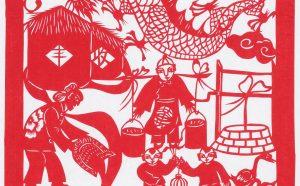 ricami di carta tradizione cinese mao torino