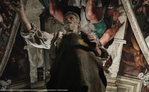 Una scena di Michelangelo Infinito