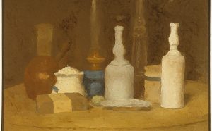 Giorgio Morandi, Natura morta, olio su tela, 1923- 1924, Museo Novecento Firenze, Raccolta Alberto Della Ragione, Fototeca Musei Civici Fiorentini