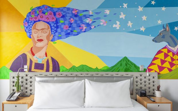 NU- Hotel New York Frida-Mural-Room