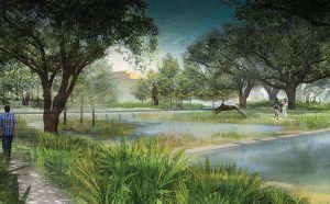 New Orleans Museum of Art Sculpture Garden espansione laguna