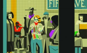 Emiliano Ponzi, La grande mappa della Metropolitana di New York, MoMA - FATATRAC Edizioni