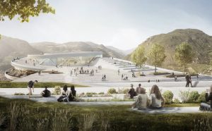 Snohetta, Museum Quarter Bolzano, render