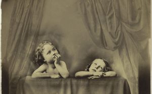 Oscar Gustaf Rejlander, Non Angeli sed Angli (Not Angels but Anglos), after Raphael’s Sistine Madonna, about 1854–1856, Princeton University Art Museum. Museum purchase, David H. McAlpin, Class of 1920, Fund EX.2019.5.91