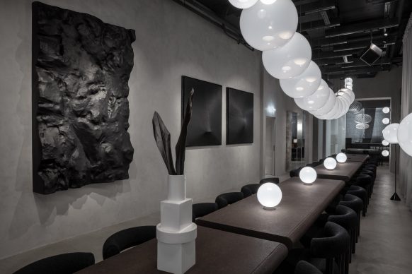 Tom Dixon, ristorante The Manzoni, via Manzoni 5, Milano, Milano Design Week 2019