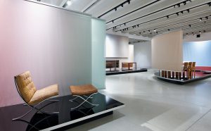Bauhaus Museum Weimar, area del percorso espositivo dedicata a Mies van der Rohe. Photo by Andrew Alberts, copyright heike hanada laboratory of art and architecture 2019