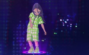 Billie Eilish videoclip Murakami You should seen me in a crown