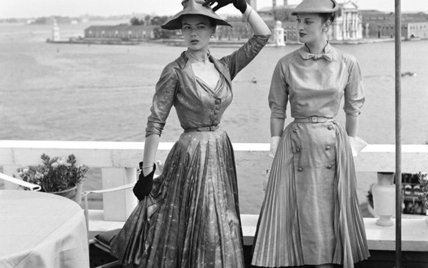 Dior a Venezia nel 1951, Archivio Cameraphoto ©Vittorio Pavan