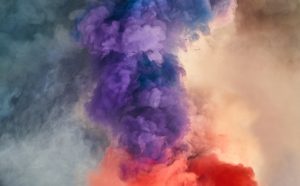 Goldschmied & Chiari, Untitled Portrait, 2019, stampa su specchio e vetro, 115x150 cm, courtesy le artiste