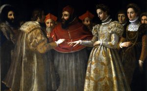 Matrimonio di Caterina de' Medici Jacopo Chimenti detto Empoli 1600 ca. Gallerie degli Uffizi