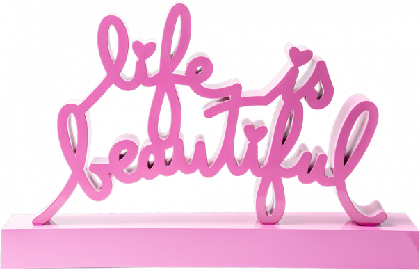 Mr.Brainwash, Life is beautiful, 2019. Courtesy of Galleria Deodato Arte and the artist