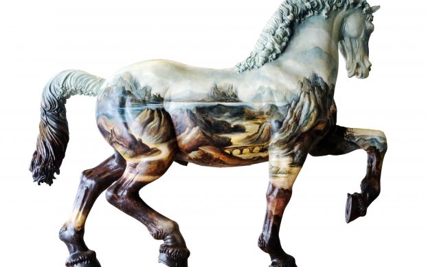 Vito Nesta- Leonardo Horse Project - Prospettiva di Perdiment