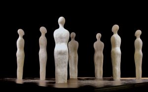 Fausto Melotti, I Sette Savi, 1961, allestimento alla Porta di Milano, Aeroporto di Milano Malpensa, photo by Pierantonio Tanzola