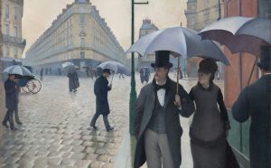 Gustave Caillebotte, Parigi in un giorno di pioggia