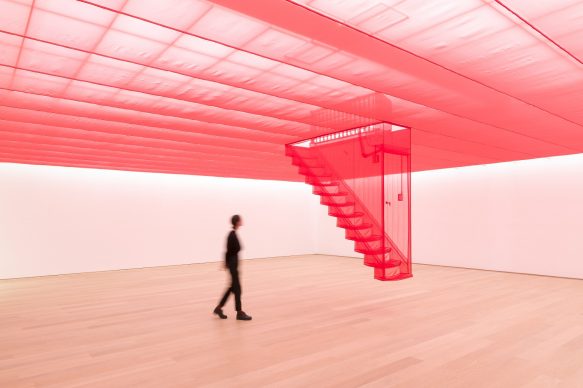 Do Ho Suh, Staircase-III (2003-2010) Tate: purchased with funds provided by the Asia Pacific Acquisitions Committee 2011 © Do Ho Suh. Photo Antoine van Kaam