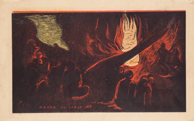 Paul Gauguin, Il diavolo parla, MAHNA NO VARUA INO, 1893–1894