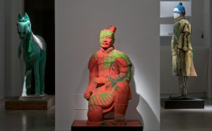 Sandro Chia, L'esercito dell'imperatore, Installation view presso AreaB, Milano