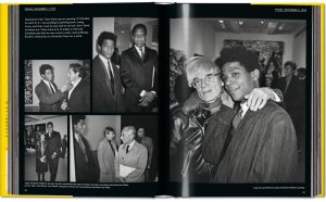 Warhol on Basquiat libro fotografico Taschen