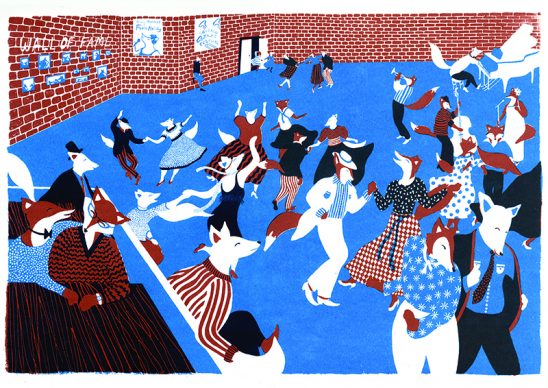 V&A Illustration Awards 2019: Student Illustrator of the Year (shortlisted): Junli Song, Anglia Ruskin University: Dance