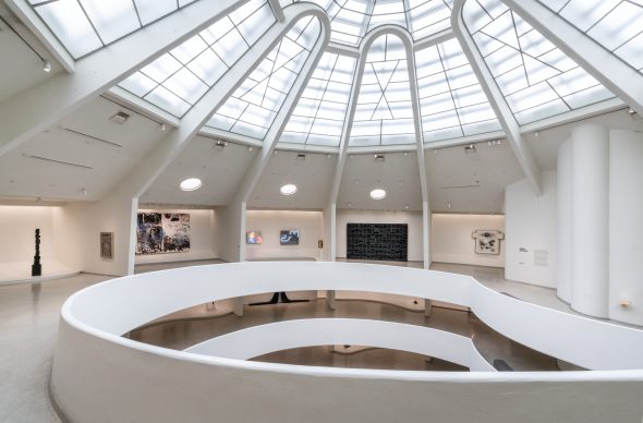 Installation View: Artistic License: Six Takes on the Guggenheim Collection, Solomon R. Guggenheim Museum, New York, May 24, 2019 – January 12, 2020. Photo: David Heald. © Solomon R. Guggenheim Foundation